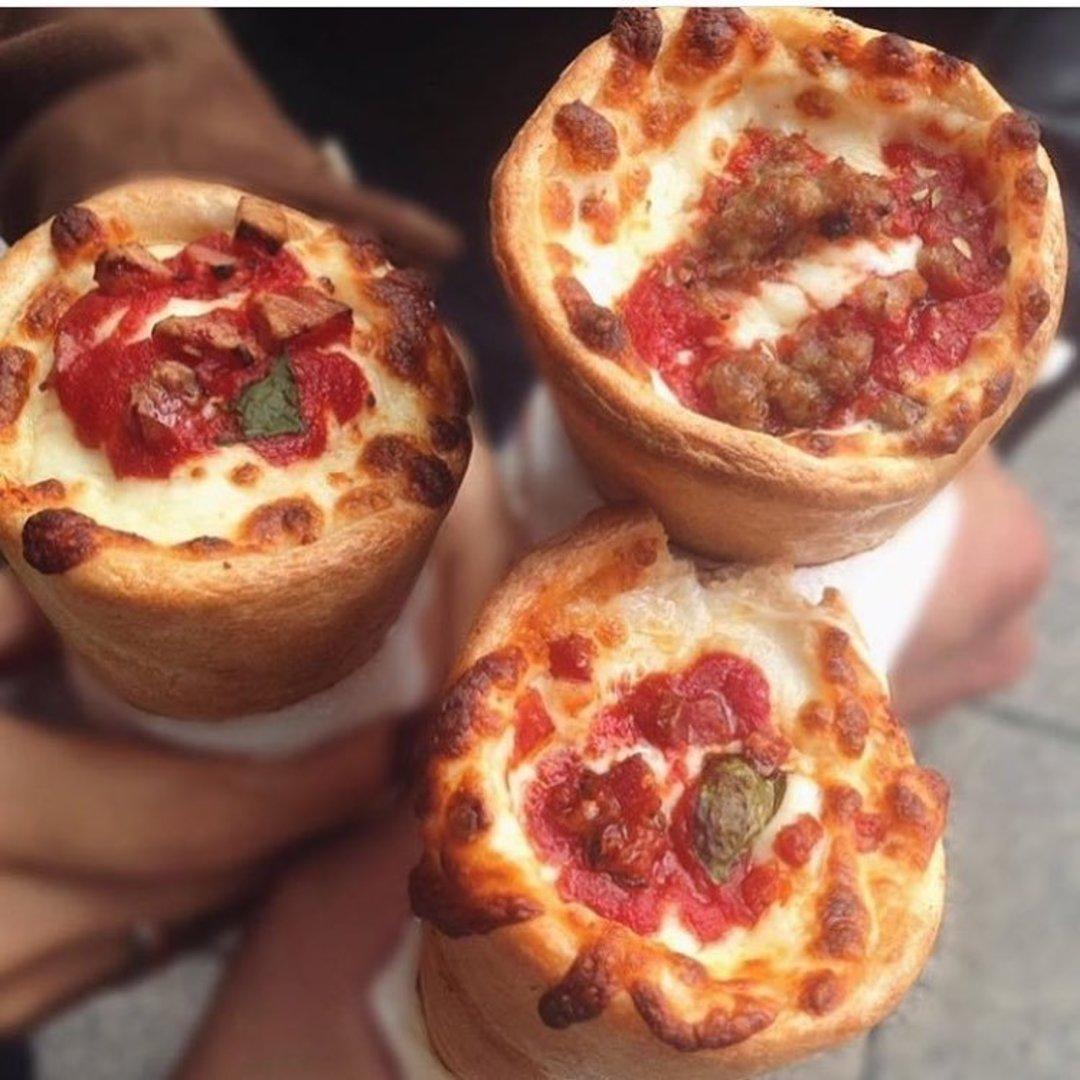 Try Pizza In A Cone At The Kono Food Truck Offline Raleigh Nc